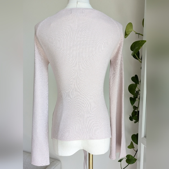 4 SIENNA ANTHROPOLOGIE Ribbed Top - Picture 2 of 7